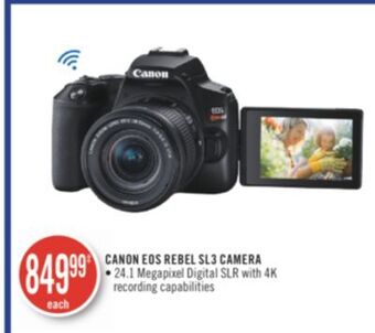 Shoppers Drug Mart Canon eos rebel sl3 camera offer