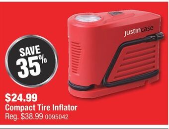 PartSource Compact tire inflator offer