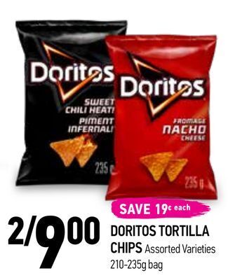 Coppa's Fresh Market Doritos tortilla chips offer