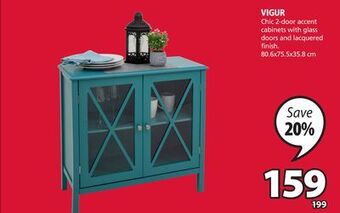 JYSK Vigur cabinet offer