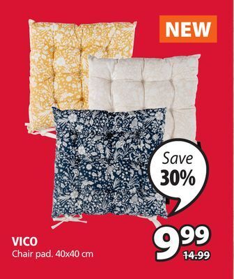 JYSK Vico chair pad offer