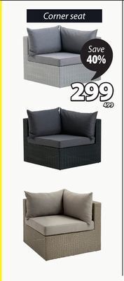 JYSK Bastrup corner seat offer