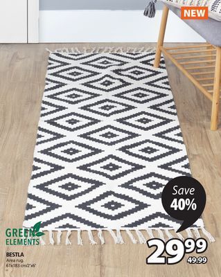JYSK Bestla area rug offer