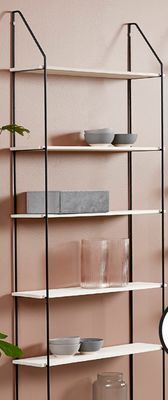JYSK Hejlsminde 6-tier shelf unit offer