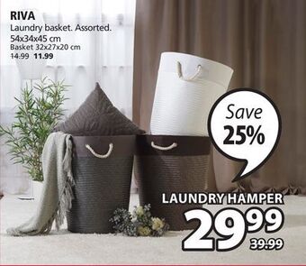 JYSK Riva laundry hamper offer