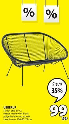 JYSK Ubberup patio sofa offer
