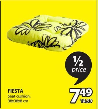 JYSK Fiesta seat cushion offer