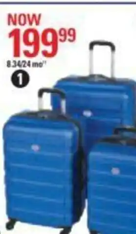 Canadian Tire Hardside ABS 3-Pc Luggage Set offer