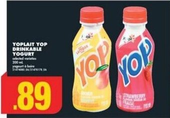 No Frills YOPLAIT YOP DRINKABLE YOGURT 200 mL offer