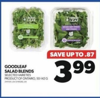 Real Canadian Superstore GOODLEAF SALAD BLENDS, 50 - 142 G offer