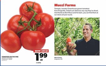 Real Canadian Superstore TOMATOES ON THE VINE offer