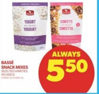 Real Canadian Superstore BASSE SNACK MIXES 415 - 600 G offer