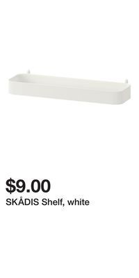 IKEA Skådis shelf, white offer