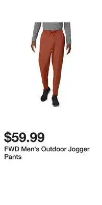 Sport Chek Fwd men's outdoor jogger pants offer