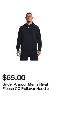 Sport Chek Under armour men's rival fleece cc pullover hoodie offer