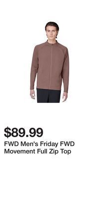 Sport Chek Fwd men's friday fwd movement full zip top offer
