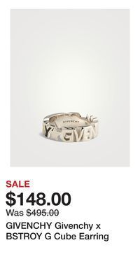 Holt Renfrew Givenchy givenchy x bstroy g cube earring offer