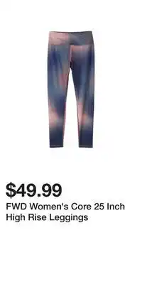 Sport Chek Fwd women's core 25 inch high rise leggings offer