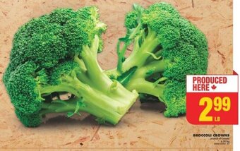 No Frills BROCCOLI CROWNS offer