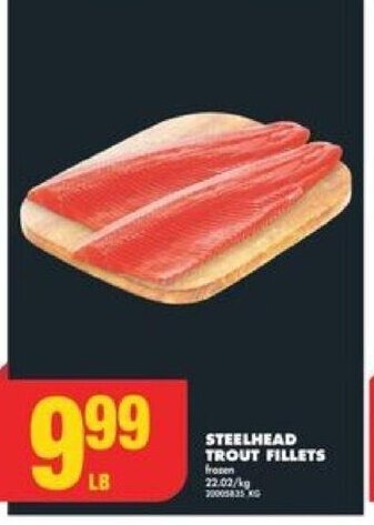 No Frills STEELHEAD TROUT FILLETS offer
