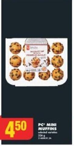 No Frills PC MINI MUFFINS offer