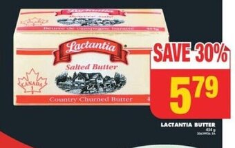 No Frills LACTANTIA BUTTER offer