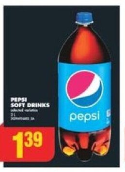 No Frills PEPSI SOFT DRINKS offer