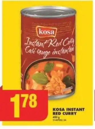 No Frills KOSA INSTANT RED CURRY offer