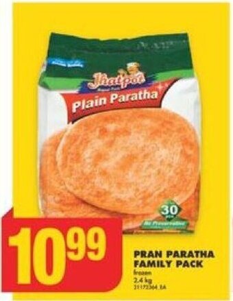 No Frills PRAN PARATHA FAMILY PACK offer