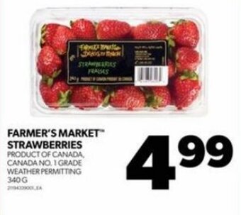 Real Canadian Superstore FARMER'S MARKET STRAWBERRIES offer