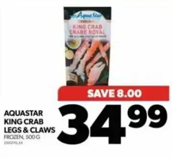 Real Canadian Superstore AQUASTAR KING CRAB LEGS & CLAWS offer
