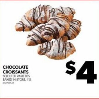 Real Canadian Superstore CHOCOLATE CROISSANTS offer