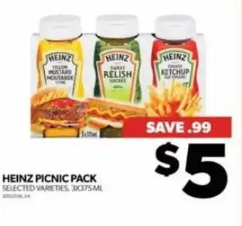 Real Canadian Superstore HEINZ PICNIC PACK offer