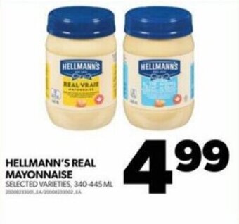 Real Canadian Superstore HELLMANN'S REAL MAYONNAISE offer