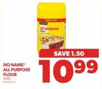 Real Canadian Superstore NO NAME ALL PURPOSE FLOUR 10 KG offer