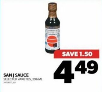 Real Canadian Superstore SANJ SAUCE offer
