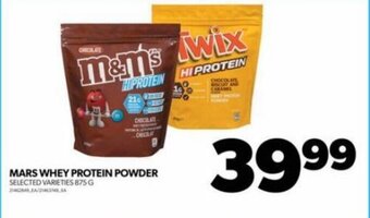 Real Canadian Superstore MARS WHEY PROTEIN POWDER offer