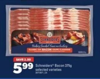 Real Canadian Superstore Schneiders Bacon 375g offer
