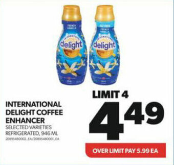 Real Canadian Superstore INTERNATIONAL DELIGHT COFFEE ENHANCER offer