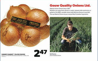 Real Canadian Superstore FARMER'S MARKET YELLOW ONIONS offer