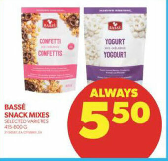 Real Canadian Superstore BASSE SNACK MIXES offer