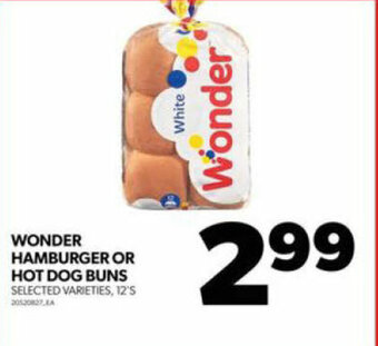Real Canadian Superstore WONDER HAMBURGER OR HOT DOG BUNS offer