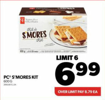 Real Canadian Superstore PC S'MORES KIT 600 G offer