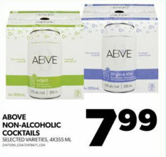 Real Canadian Superstore ABOVE NON-ALCOHOLIC COCKTAILS offer