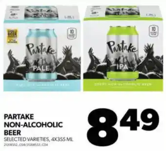 Real Canadian Superstore PARTAKE NON-ALCOHOLIC BEER offer