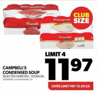 Real Canadian Superstore CAMPBELL'S CONDENSED SOUP offer