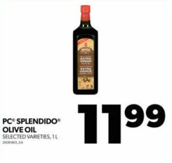 Real Canadian Superstore PC SPLENDIDO OLIVE OIL offer