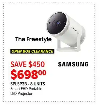 2001 Audio Video Samsung smart fhd portable led projector - 8 units offer