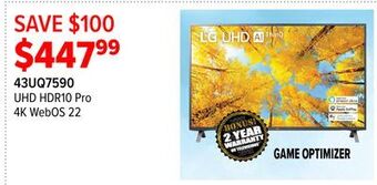 2001 Audio Video Lg uhd hdr10 pro 4k webos 22 offer