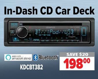 2001 Audio Video In-dash cd car deck offer